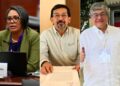 comisión antinarco Los consejeros del INE Norma de la Cruz, Arturo Chávez y Uuc-Kib Espada