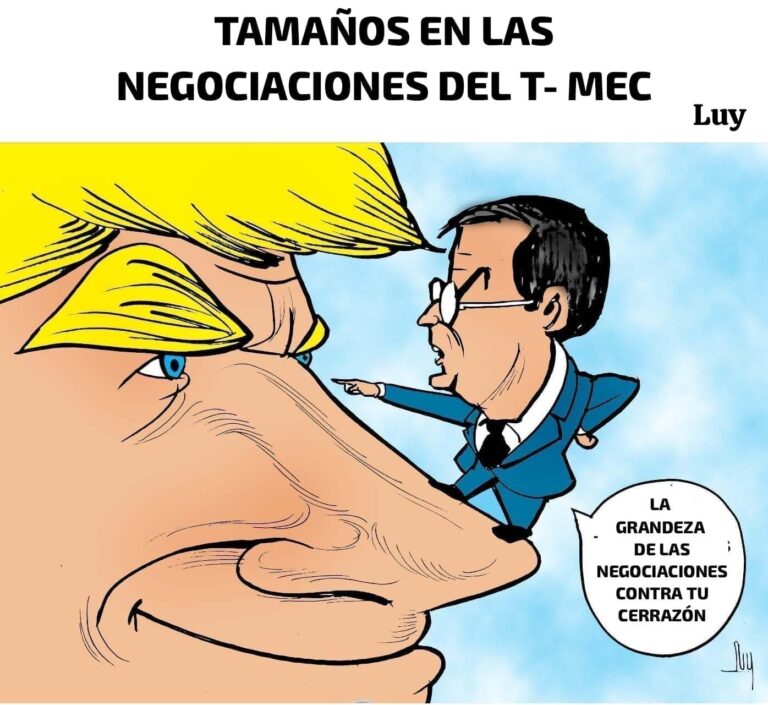 Cartón de Luy: Tamaños en las negociaciones del T Mec