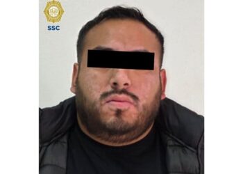 Mario Iván “N”, alias “El Queso de Puerco”, presunto integrante del grupo criminal H1-A1. Foto SSC CDMX