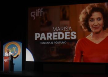 Regina Orozco y Lluis Miñarro recordaron a la actriz española durante la presentación de "Emergency Exit", su última película | AMEXI/FOTO/Alejandro Meléndez