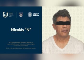 Nicolás “N”, “El Nico”, fundador de Los Tanzanios. AMEXI Foto Fiscalía de la CDMX