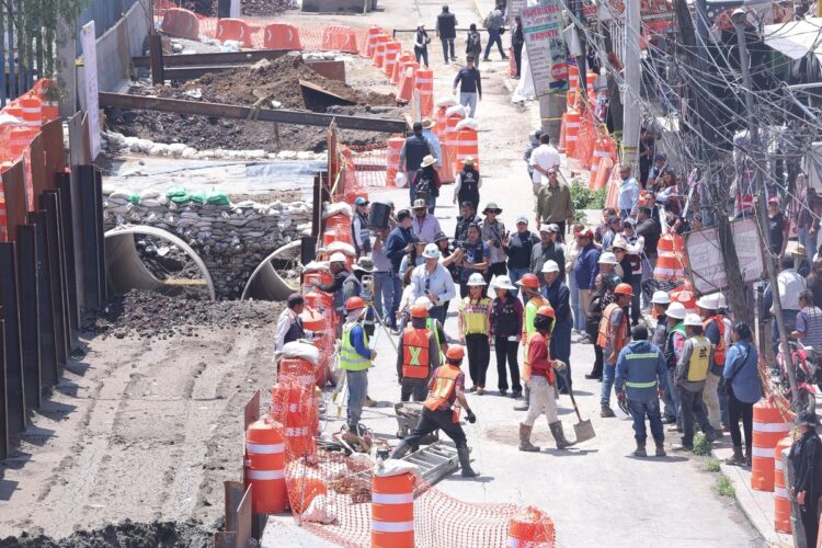 Gobierno de la CDMX prevé mil 800 mdp para obras drenaje y gestión del agua en Iztapalapa