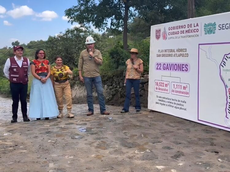 Plan Hídrico San Gregorio Atlapulco. Puesta en marcha.