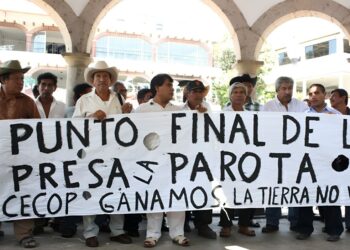 Cancelación del proyecto de la presa La Parota, en Guerrero.