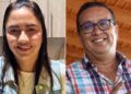 Colaboradores Sandra Fernández Guerra y Miguel Ángel Tijera, víctimas en ataque en Yautepec. AMEXI Foto RRSS