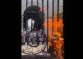 Protesta trans en Segob