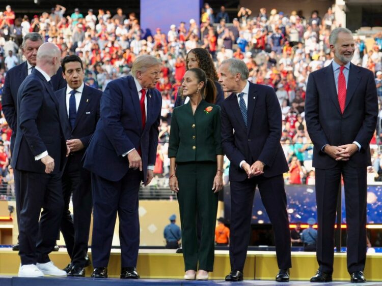 Sheinbaum detalla su diálogo con Trump en la final del Mundial