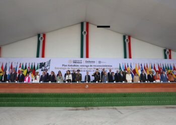 Sheinbaum entrega reconocimientos por operativo Kukulkán, tras el Mundial de Futbol