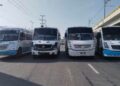 Transportistas bloquean la autopista México-Puebla por la inseguridad. AMEXI Foto RRSS