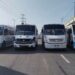 Transportistas bloquean la autopista México-Puebla por la inseguridad. AMEXI Foto RRSS
