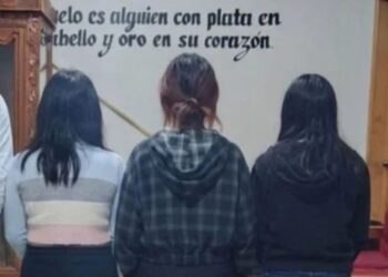 Tres adolescentes detenidas en Chiapas por venta de droga. AMEXI Foto RRSS