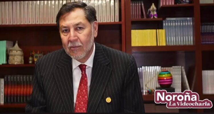 Fernández Noroña reprocha a Mier por descartar su reelección en Senado