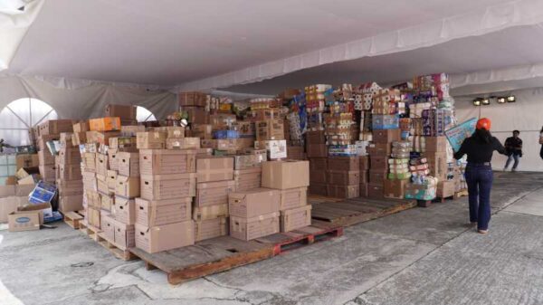 UNAM Solidaria: centro de acopio reúne 35 toneladas de ayuda