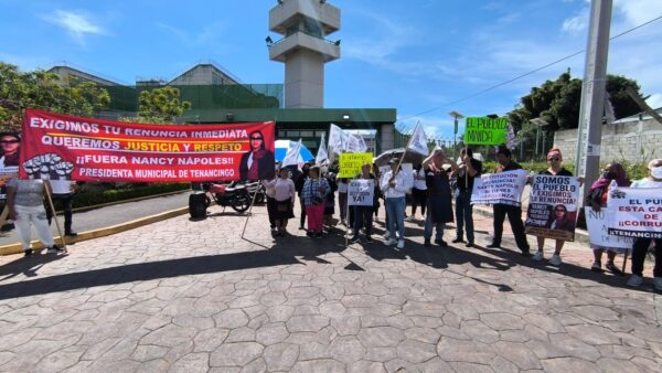 La primera audiencia penal contra Nancy Nápoles Pacheco, presidenta municipal de Tenancingo, se realiza a puerta cerrada.