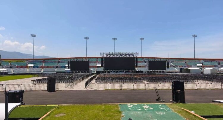 Abren estadio “Víctor Manuel Reyna” en Chiapas para ver el partido de México-Inglaterra