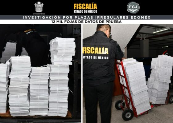 Investigación venta de plazas EDOMEX