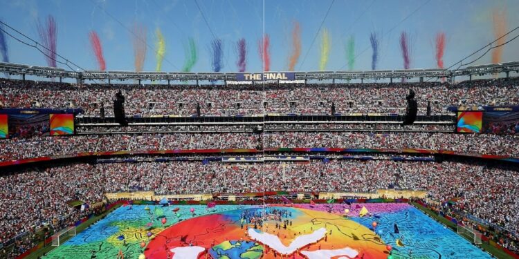 Coldplay y el coro PS22 Chorus cierran el histórico show de medio tiempo de la final del Mundial 2026 en el MetLife Stadium.