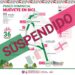 Muévete en Bici suspendido