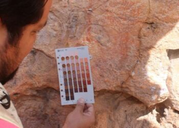 Sitios con pinturas rupestres de hasta 1,200 años en la sierra de Valdecañas, Zacatecas. | AMEXI/FOTO: cultura.gob.mx
