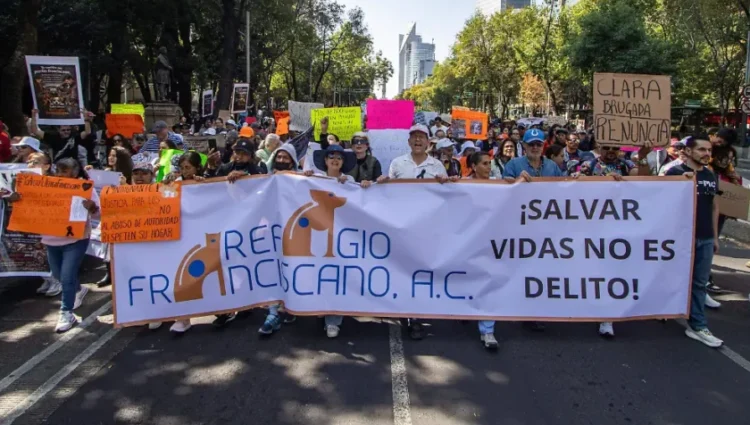 Marcha por el Refugio Franciscano este domingo en CDMX