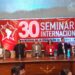 Inauguración del 30 Seminario Internacional “Problemas de la Revolución de América Latina”. AMEXI/FOTO/ Florentino López, reportero