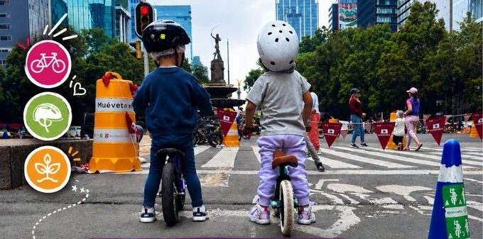 Muévete en Bici 19 de julio: 57 km de deporte y recreación en la CDMX.
