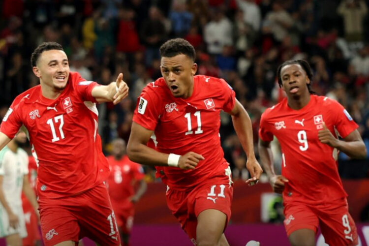 Suiza avanzó a octavos de final