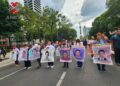 El comité de padres y madres de los 43 estudiantes de Ayotzinapa, se reunen con Claudia Sheinbaum, este 27 de agosto, para conocer de los avances de la investigación