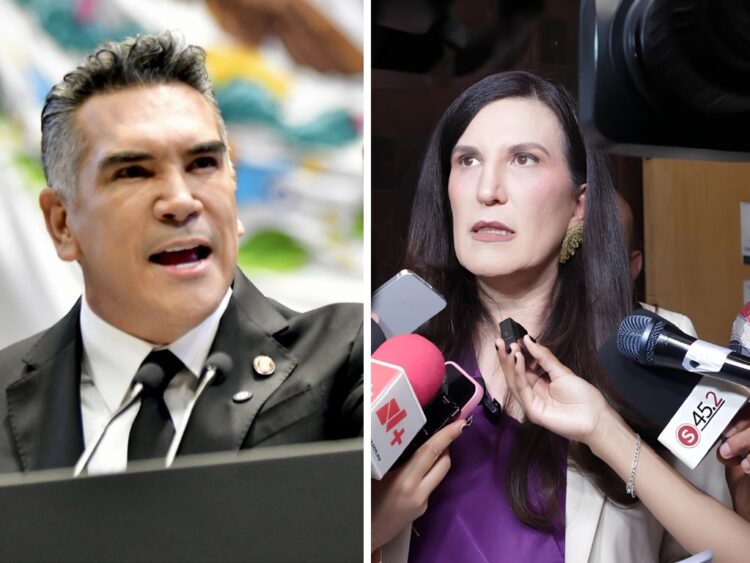 Alejandro Moreno y Kenia López Rabadán. Caso Andy López Beltrán. AMEXI Foto