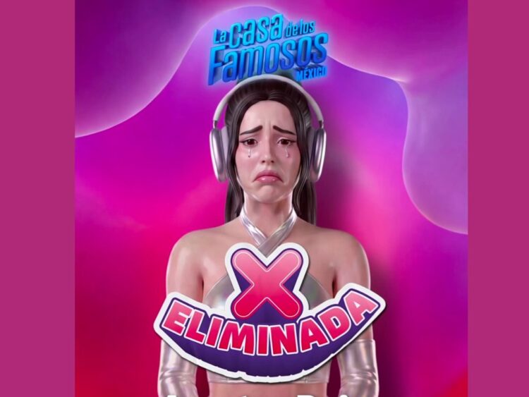 Arantza Ruiz fue la tercera eliminada de “La Casa de los Famosos México 2026”. | AMEXI/FOTO: IG @lacasafamososmx
