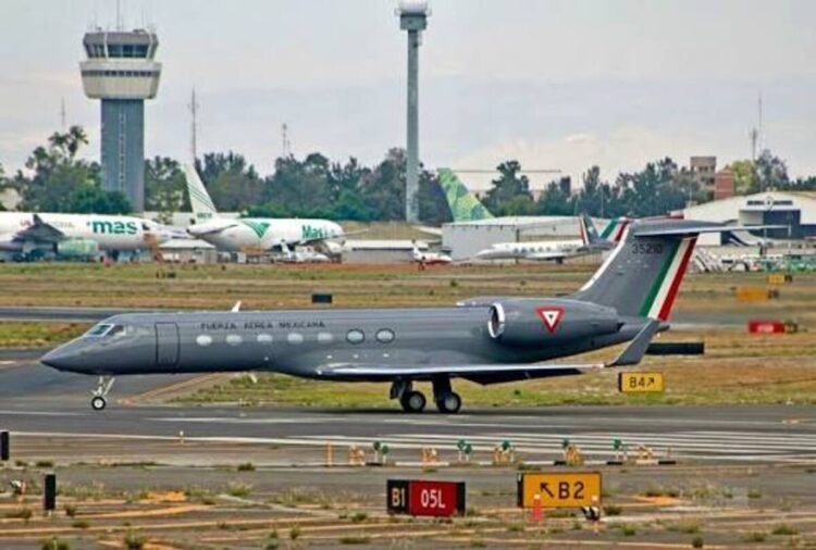 México usa aviones Gulfstream de su Fuerza Aérea para trasladar a asilados políticos
