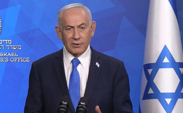 Benjamín Netanyahu, primer ministro israelí.