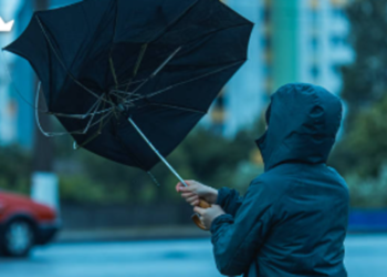 ¡Prepárate! Prevén vientos fuertes y lluvias esta noche en la CDMX