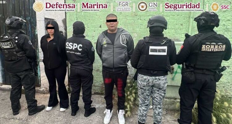 Ocho detenidos, arsenal y droga en operativos en Baja California, Jalisco, Sinaloa y CDMX