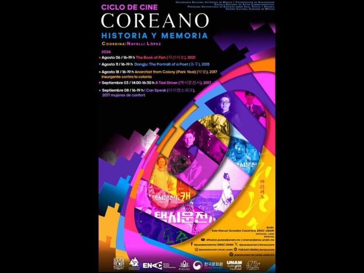 Ciclo de cine coreano explora historia y memoria en la UNAM