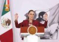 Claudia Sheinbaum. La segunda licencia de Rocha Moya también fue una decisión personal. AMEXI Foto