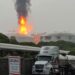 Controlan incendio en la Terminal Marítima de Pemex en Pajaritos