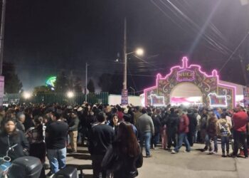 Denuncian caos y presuntos robos durante la Feria de la Nuez en Amecameca