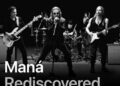 Maná interpreta “Oye Mi Amor” en vivo desde Apple Music Studios en Los Ángeles como parte de la serie Rediscovered de Apple Music. La banda aparece integrada por Fher Olvera, Alex González, Sergio Vallín y Juan Calleros.
