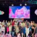 Abril Di Yorio y Darío Duque, protagonistas de la nueva versión de La Pícara Soñadora, durante la presentación de la serie, que llegará a Canal 5 y ViX el 24 de agosto de 2026.