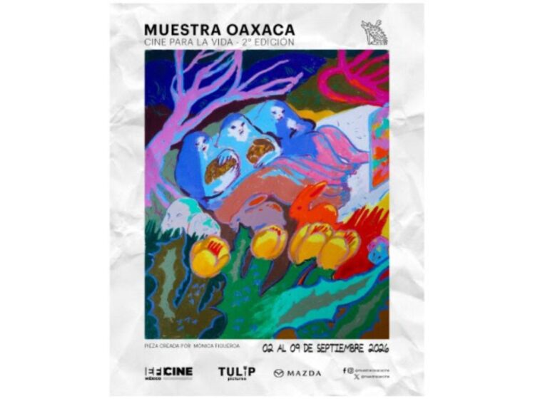 Público durante una función de la Muestra Oaxaca: Cine para la Vida, encuentro dedicado al cine mexicano y al diálogo comunitario.