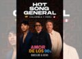 Bacilos y Beni posan durante la promoción de "Amor de los 90s", sencillo que alcanzó el primer lugar del Hot Song General en Colombia y Perú.