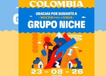 Grupo Niche se suma al concierto benéfico “Colombia: Voces por la Vida” para apoyar a las familias afectadas por el terremoto en Colombia.