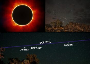 Eclipse, lluvia de estrellas y alineación planetaria ocurren el 12 de agosto de 2026. AMEXI Foto RRSS