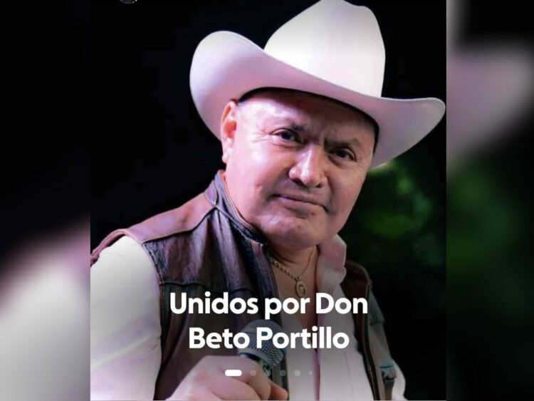 Edilberto Portillo Jaramillo, Don Beto, cantante de Beto y sus canarios. AMEXI Foto RRSS