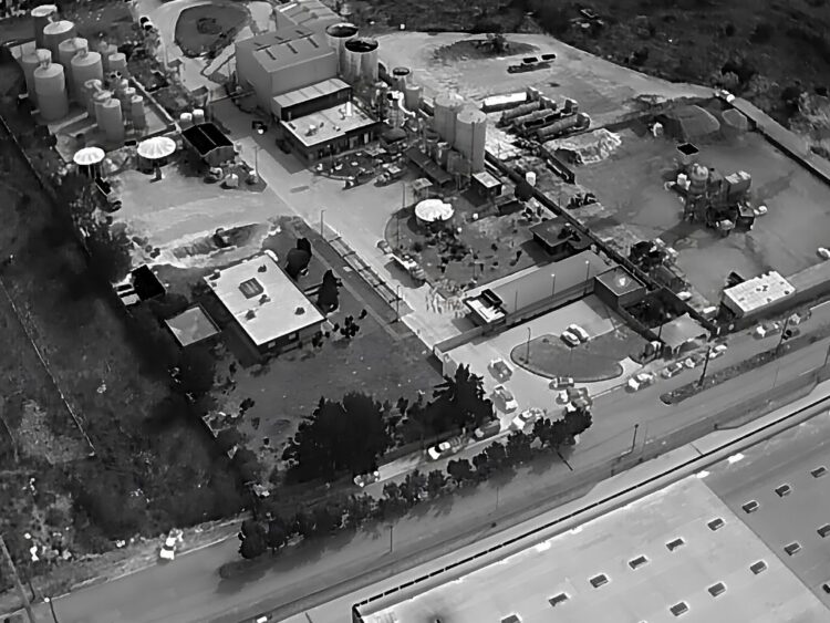 El inmueble almacenaba 800 mil litros de hidrocarburos. AMEXI Foto