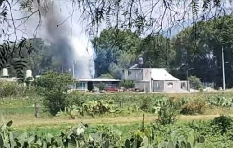 Explota polvorín y moviliza a cuerpos de emergencia en Texcoco; sin lesionados