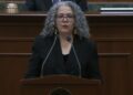 Graciela Domínguez Nava rinde protesta ante el Congreso del Estado de Sinaloa como gobernadora interina