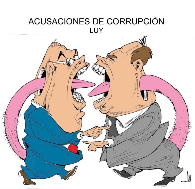 Cartón de Luy: Acusaciones de corrupción