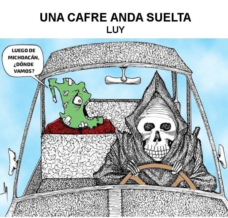 Cartón de Luy: Una cafre anda suelta